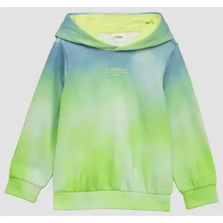 s.Oliver Sweatshirt mit Kapuze und Farbverlauf - 104-110