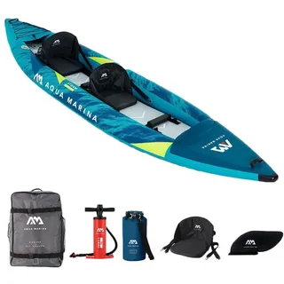 Aqua Marina Steam 412 2 Personen Paddelboot Kanu mit Trockentasche x 90 cm