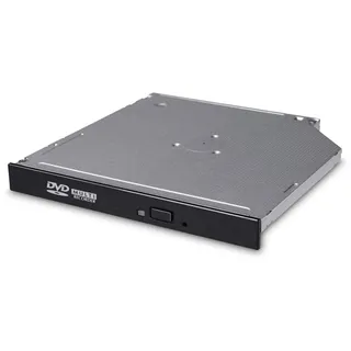 Hitachi Hitachi-LG GTC2N Internal DVD Drive, Slim 12.7 mm DVD Player/Writer for Laptop/Desktop PC, Windows 10 Compatible, 8X Read/Write Speed - Black