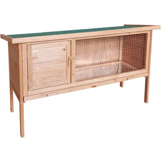 Hti-Living Kleintierstall Hasenstall Heidi 0 x 0 x 0 cm braun