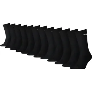 Puma Sport Crew 12er Pack schwarz 43-46
