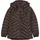 Leichte Steppjacke mit Kapuze Braun 32