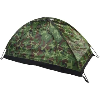 Camping Zelt,Asixx Outdoor Wurfzelt für 1 Person Wasserdicht und UV-Schutz bis zu 40+ für Camping, Wandern, 200 x 100 x 100 cm