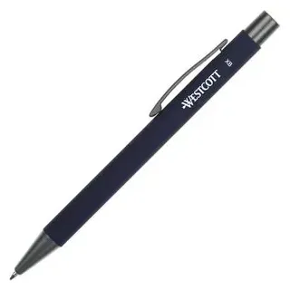 Westcott Kugelschreiber XB-Primesoft schwarz, Schreibfarbe: blau, 1 St.