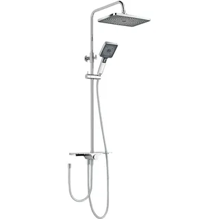 Schöner Wohnen Duschsystem Verina chrom 118 cm