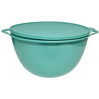 Tupperware Rührschüssel Maximilian Salat Schüssel mit Deckel Salatbar Hefeteig Peng (türkis 14 Liter)