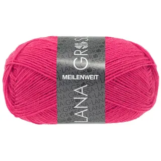 Lana Grossa Meilenweit 50g | Sockenklassiker, waschmaschinenfest | Handstrickgarn aus 80% Schurwolle & 20% Polyamid | 50g Wolle zum Stricken & Häkeln | 210m Garn FB 1420