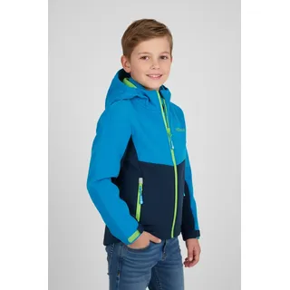 TROLLKIDS - Softshelljacke KRISTIANSAND in navy/medium blue/green, Gr.92