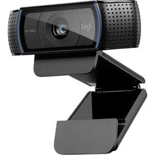 Logitech HD Pro C920 (2 Mpx), Webcam, Schwarz