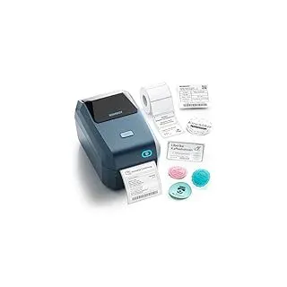 NIIMBOT Bluetooth Etikettendrucker mit Breitformat-Etiketten (50mmx30mm), Thermodrucker 3x4 Zoll Versandetiketten Drucker, Etikettiergerät Label Printer für Barcode, Einzelhandel, kleine Unternehmen