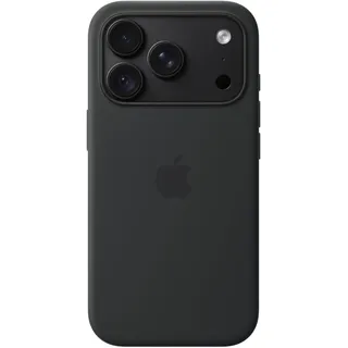 Apple iPhone 18 Pro Silikon Case mit MagSafe Schwarz
