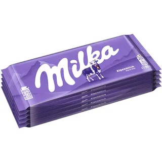 Milka Alpenmilch Tafel 5 x 90 g (0,45 kg)