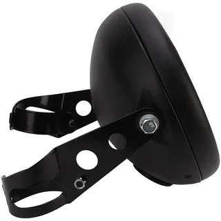 Haofy Motorrad-Scheinwerfer-Eimer Halterung 7 Zoll LED-Scheinwerfer Gehäuse Halterung für 38 51mm Gabel Rohre mit 3 Locate Pins Einstellbare Clips Einfache Installation