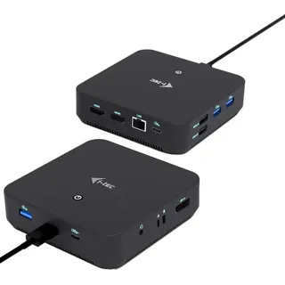 iTEC i-tec USB-C DP Dual HDMI Docking Station Power Delivery 100 W
