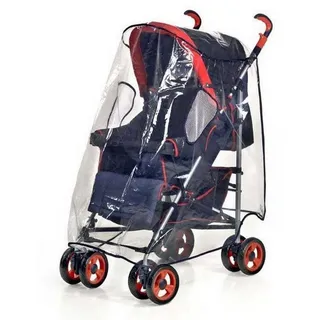 Reer Kinderwagen-Regenschutzhülle transparent (1-St) weiß