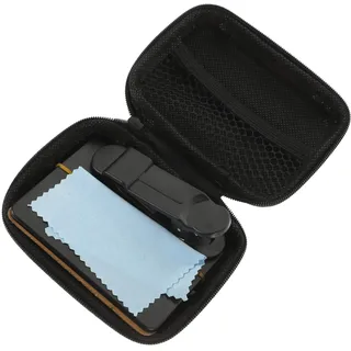 Reisespiegel Reflektorclip für Handy, Schwarz, 1 Satz | Kompakt und Tragbar, aus Kunststoff und Stoff, für Reflektierende Aufnahmen