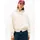 Sweatshirt creme schoko S
