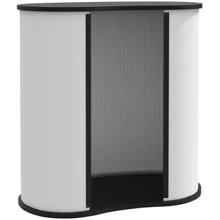 vidaXL Messetheke Faltbar 90x48x93 cm
