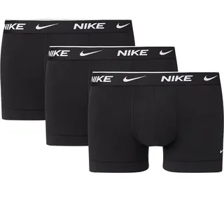 Nike Everyday Cotton Stretch Trunk Black/Black/Black XS 3er Pack