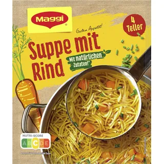 MAGGI Suppe Rindfleisch mit Nudeln und Gemüse 85 g