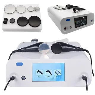 QianCruxtacy Therapiegerät 448K für zu Hause, Mit 7-Zoll-Touchscreen, Hochfrequenz-RF-Schönheits und Schmerztherapiegerät, zur effektiven Schmerzlinderung, Hautstraffung und Fettreduktion
