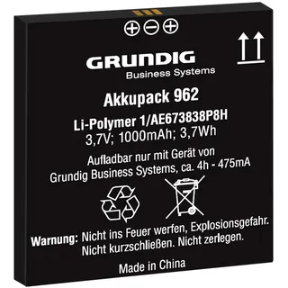 Grundig Akku 962 für Digta 7-Serie gcm9620