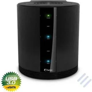 Fantec SQ-35RU3e RAID Gehäuse mit eSATA & USB 3.0 schwarz