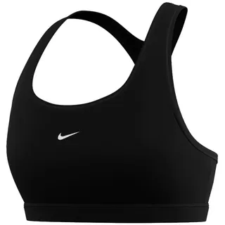 Nike Swoosh Light Support Non-Padded Sport-BH Damen 010 black/white L
