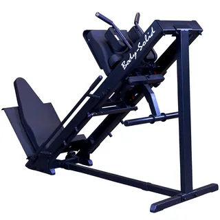 Body-Solid 3in1 Beintrainer I Beinpresse I 45° Hackenschmidt I Wadentrainer I Leg Press I Hack Squat I Fitnessgerät I Beinpresse für Zuhause I Black-Edition I
