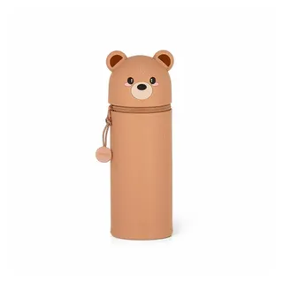 Legami 2-in-1 Silicone Pencil Case Teddy Bear,