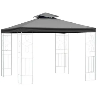 bonsport Ersatzdach für 3x3 m Pavillon wasserdicht Anthrazit