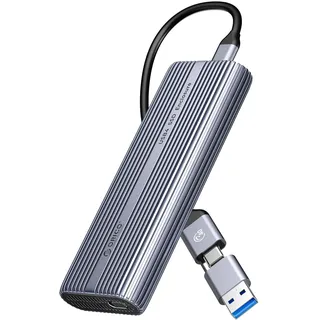 ORICO 40Gbps M.2 NVMe SSD Gehäuse USB4, Werkzeugfreie Installation, Interne NVMe SSD Gehäuse für Thunderbolt 4/3, USB 3.2/3.1/3.0/2.0, bis zu 3500MB/s, Aluminium Kühler -ACOM2