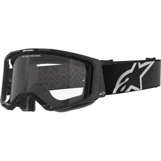 Alpinestars Vision 8 Corp, Crossbrille - Schwarz/Weiß Klar