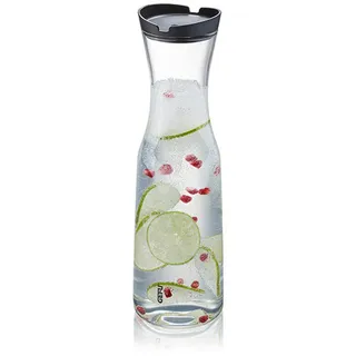 GEFU Karaffe Smartline 1000 ml Glas Transparent Klar