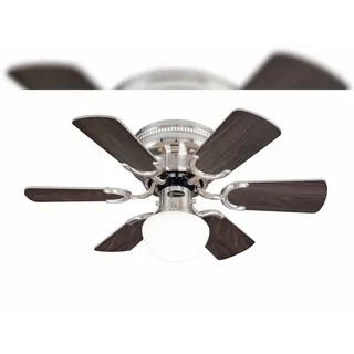 Westinghouse Petite 76 cm Deckenventilator Silber