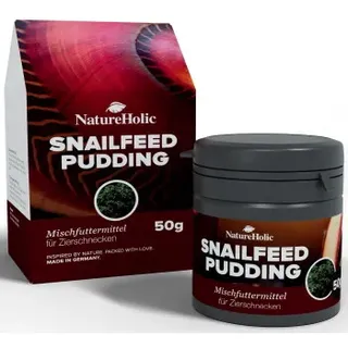 NatureHolic - Schneckenfeed Pudding - 50g Snailfeed Pudding - Schneckenfutter