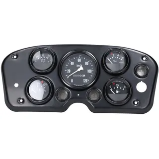 5-in-1 Multifunktionaler Auto-tachometer, Tankanzeige, Öldruckanzeige, Wassertemperaturanzeige, Amperemeter, Modifiziertes Kfz-instrumentenset, 12 V