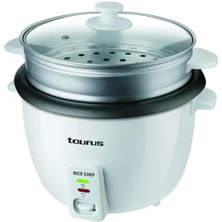 TAURUS Reiskocher grau/weiß 1,8 l