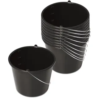 Kistenberg Baueimer 12 l 10er Set 31 x 24 x 24 cm
