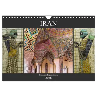 Calvendo Iran - Persische Impressionen (Wandkalender 2026 DIN A4 quer), CALVENDO Monatskalender: