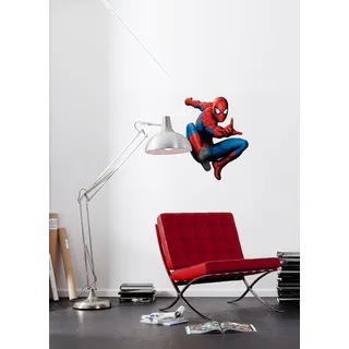 KOMAR Spider-Man Wandtattoo 50 x 70 cm | Wandsticker, Aufkleber, Wandaufkleber, Kinderzimmer,