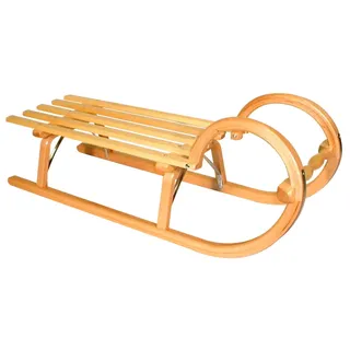 Ress Hörnerrodel mit Lattensitz natur lackiert (801002)