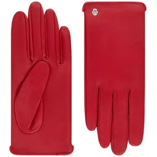 Roeckl Lederhandschuhe NEW YORK Ungefütterte Fingerhandschuhe rot 8.5