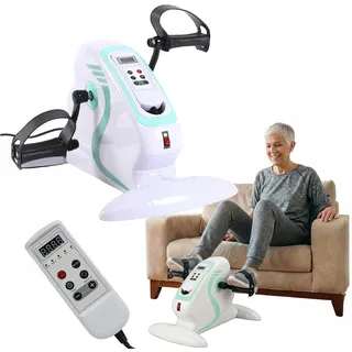 Bewegungstrainer elektrisch 70W Arm- & Beintrainer Pedaltrainer Fernbedienung