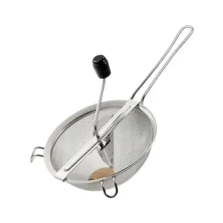 Westmark Passiersieb, Edelstahl Freches Früchtchen", Küchengadgets, Silber