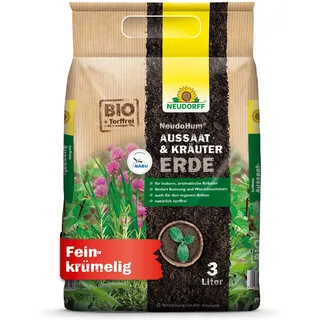 NEUDORFF NeudoHum Aussaat- und KräuterErde 3 l