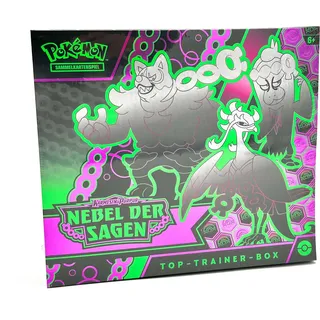 Pokémon Top Trainer Box Karmesin & Purpur Nebel der Sagen