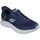 Go Walk Flex Navy And Grey Textile Synthetic 41