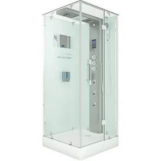 AcquaVapore AquaVapore Dampfdusche Duschtempel Sauna Dusche Duschkabine D38-20R3-EC 100x100