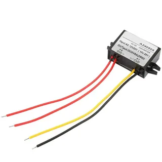 DC 5V Converter, AC 12V 24V zu DC 5V Abwärtswandler, AC DC Step Down Netzteilmodul Gleichrichter 5V für Auto LKW Boot Wasserpumpe(5A)